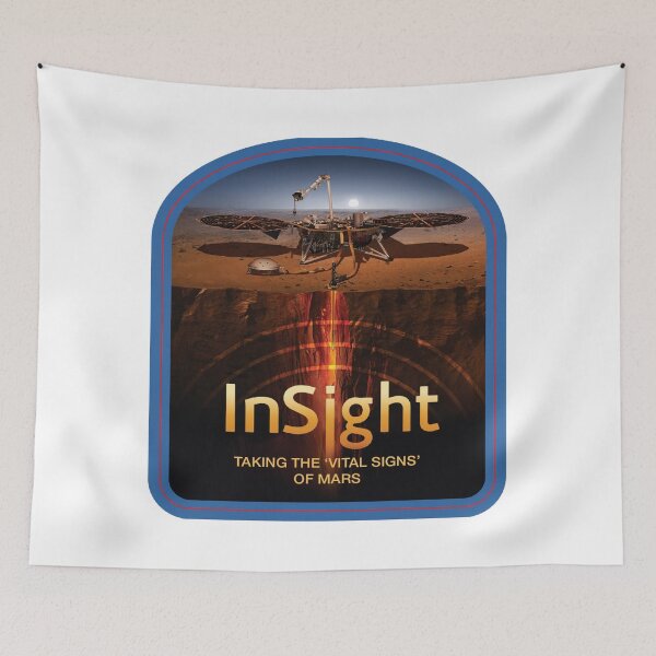 Item preview, InSight Operations Team Logo designed and sold by Nikki SpaceStuffPlus.