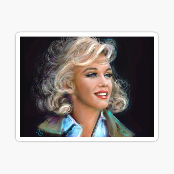 Marilyn 1 Sticker