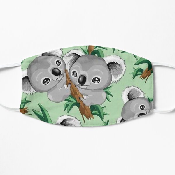 Lindo bebé koala Mascarilla