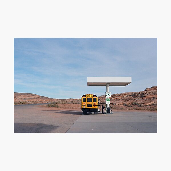 Gas Up Photographic Print