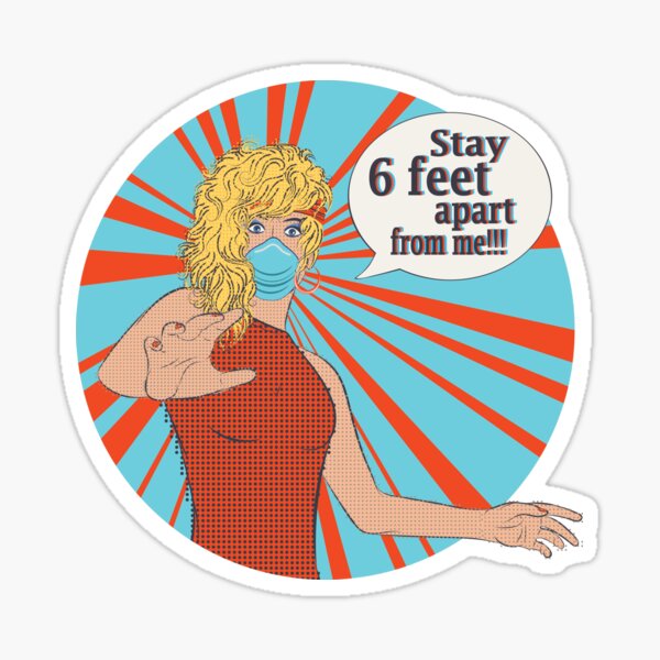 Item preview, Stay 6 feet apart from me designed and sold by AnnArtshock.