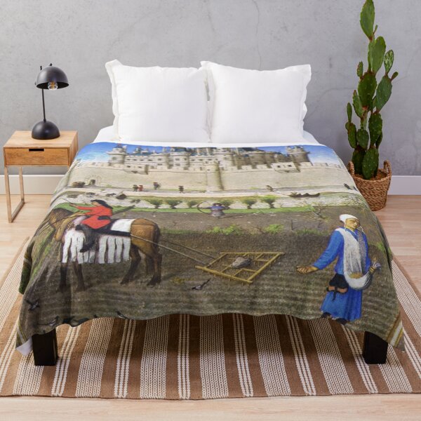 Item preview, Medieval castle vintage art designed and sold by Vintage Designs +.