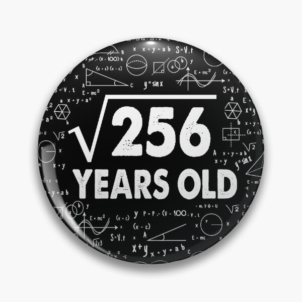Item preview, Square Root of 256 16th Birthday 16 Years Old Math Science Lover Gifts Nerdy Geeky Gift Idea designed and sold by smtworld.