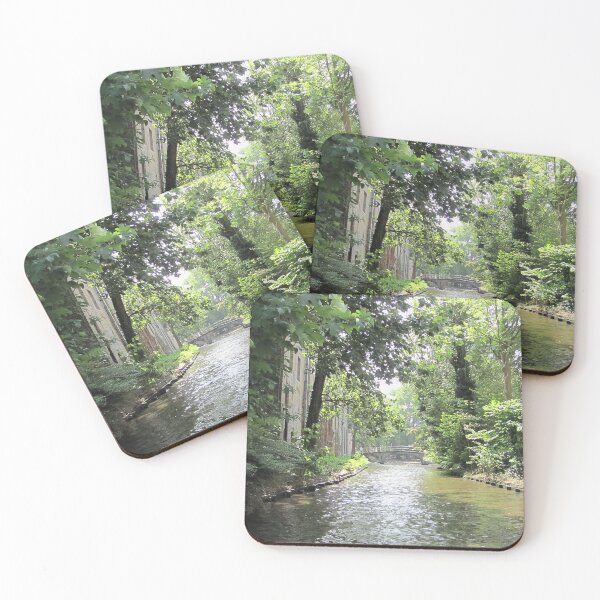 Item preview, Scenery with water canal in Bruges, Belgium. designed and sold by Ambasador.