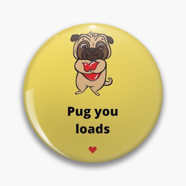 Item preview, Puppy Pug te ama muchísimo designed and sold by Delicarte.