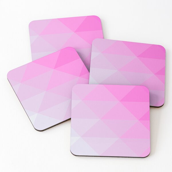 Item preview, Triangle Pastel Pattern in Pink designed and sold by anabear-art.