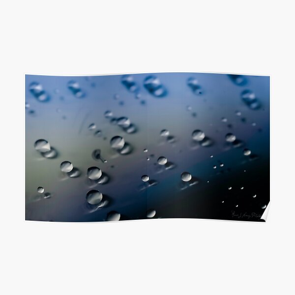 Blue Water Poster