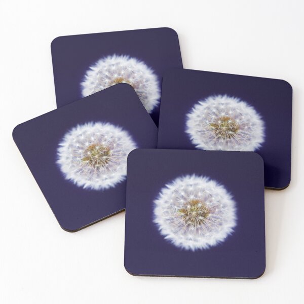 Item preview, Isolated Dandelion seed head on a purple background designed and sold by Phillip Thornton.