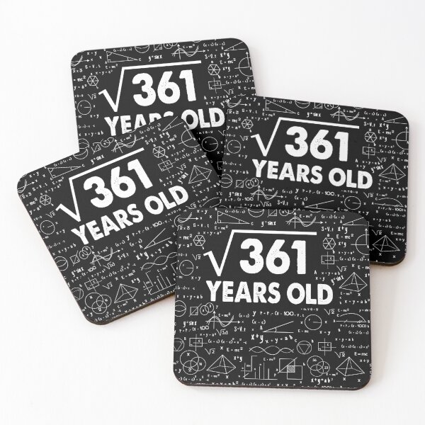Item preview, 19 years old 19th birthday Gift Square Root of 361 Science Lover Gifts Bday designed and sold by smtworld.