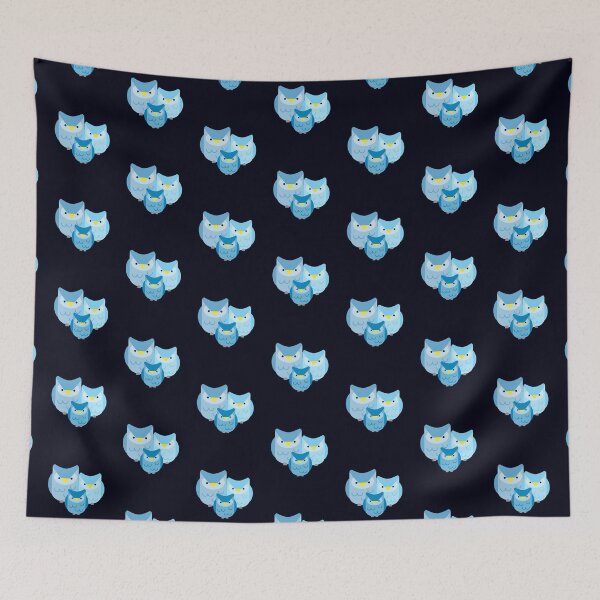 Item preview, Owl Family - Blue designed and sold by madtoyman.