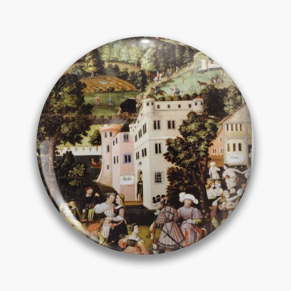 Item preview, Medieval scene designed and sold by Vintage Designs +.