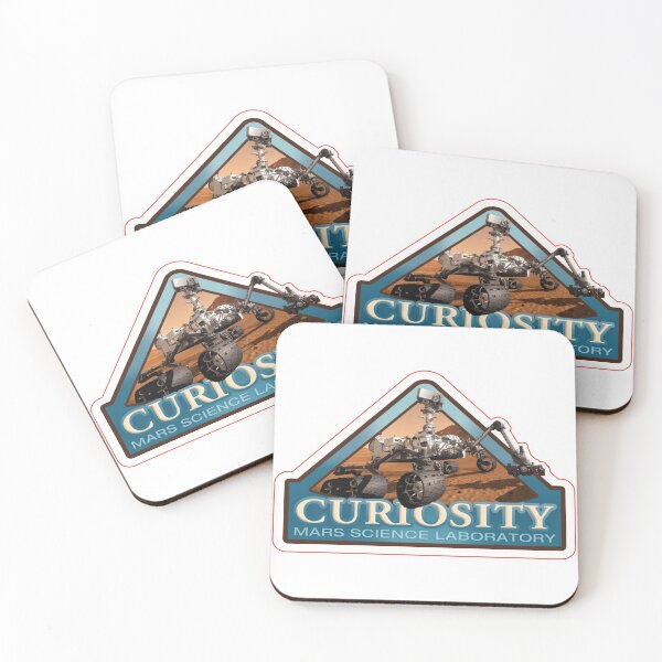 Item preview, Curiosity (MSL) Operations Team Logo designed and sold by Nikki SpaceStuffPlus.