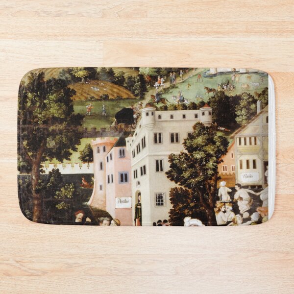 Item preview, Medieval scene designed and sold by Vintage Designs +.