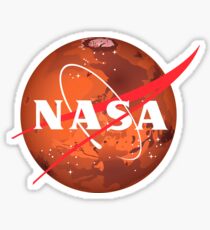 NASA Mars Logo Sticker