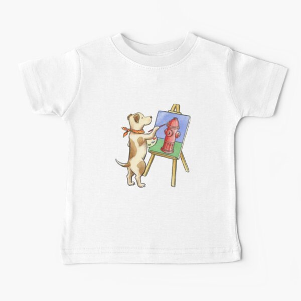 Painting Dog Baby T-Shirt