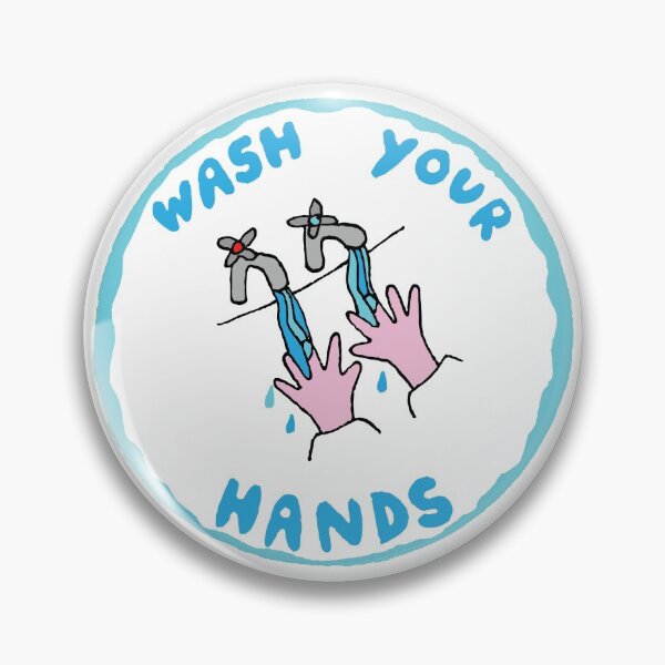 Item preview, Wash Your Hands  designed and sold by Geek-topia.