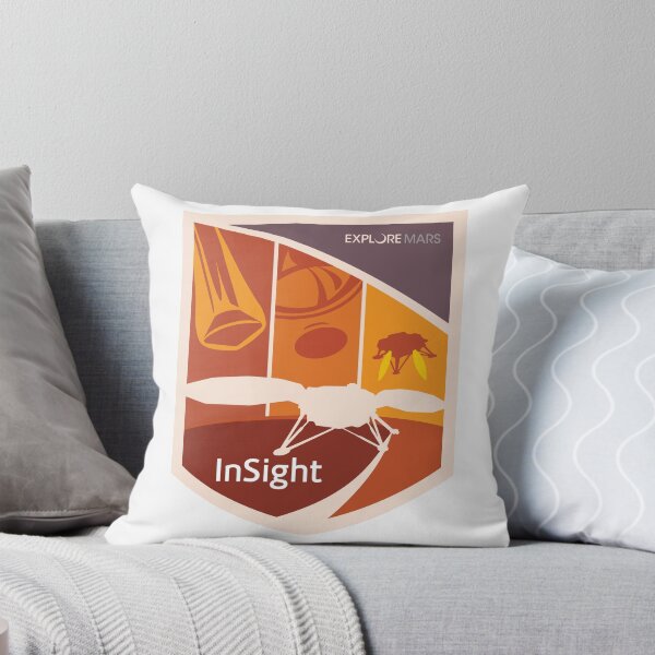 Item preview, InSight JPL Landing Team Logo designed and sold by Nikki SpaceStuffPlus.