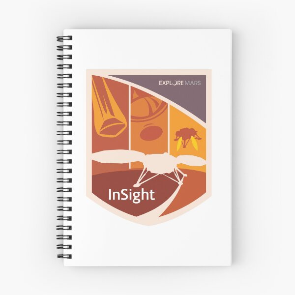 Item preview, InSight JPL Landing Team Logo designed and sold by Nikki SpaceStuffPlus.