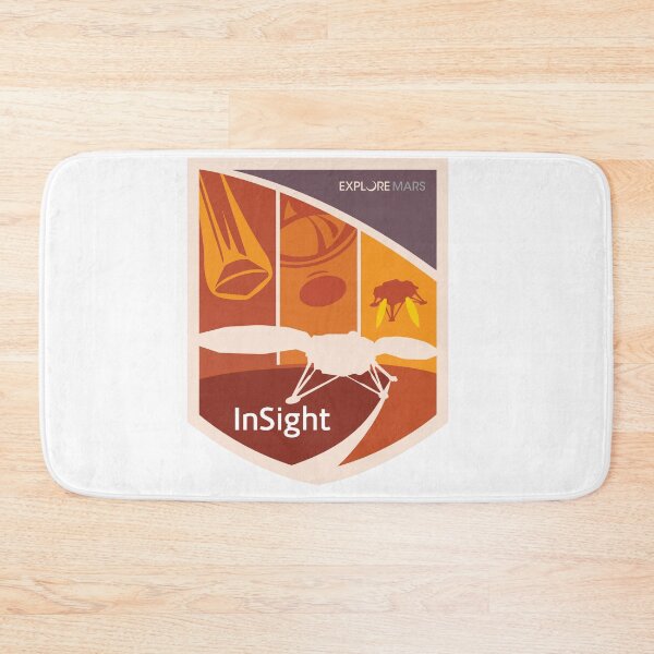 Item preview, InSight JPL Landing Team Logo designed and sold by Nikki SpaceStuffPlus.