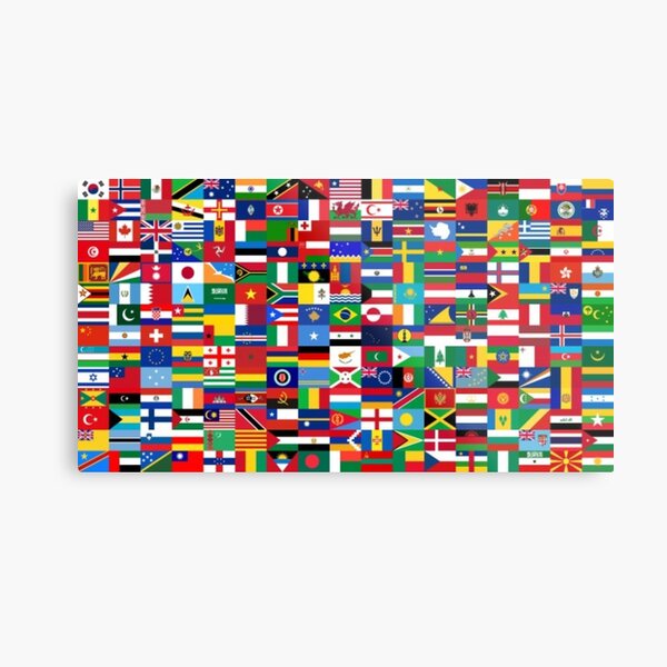 The world Metal Print