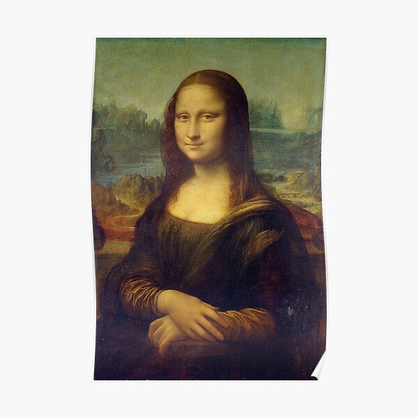 Mona Lisa par Leonardo Da Vinci Poster