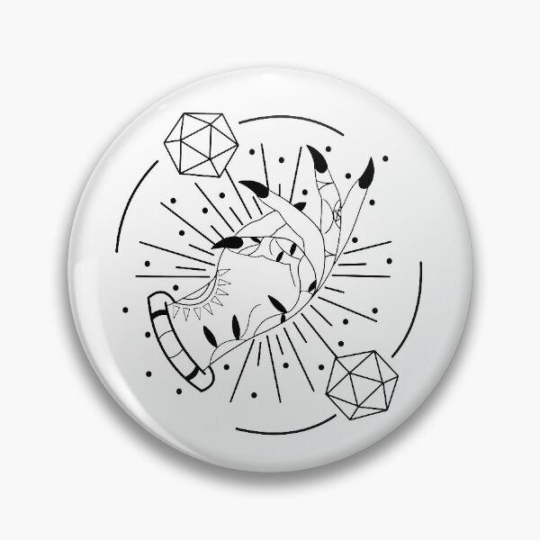 Item preview, Roll Your Fate (Black) designed and sold by SerafinaArt.