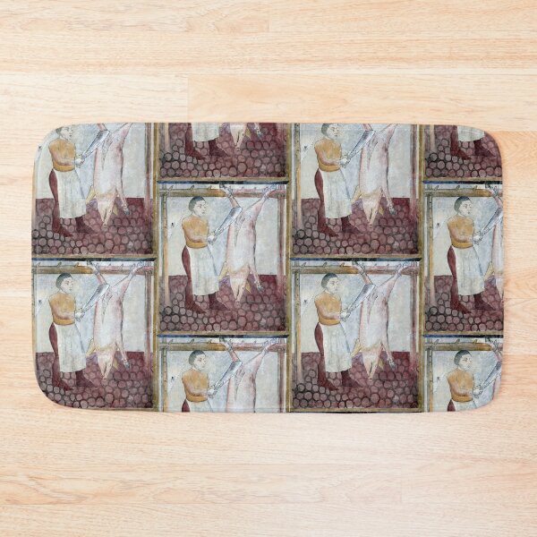 Item preview, Butchering a pig Medieval design designed and sold by Vintage Designs +.