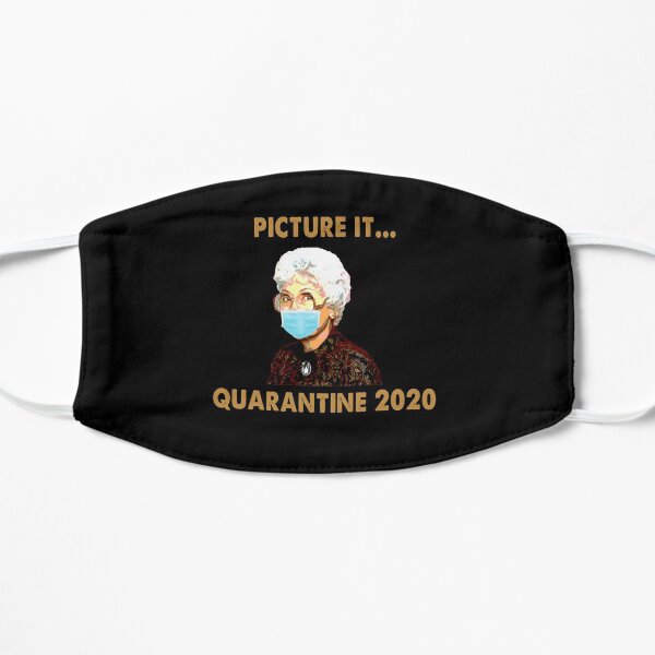 THE GOLDEN GIRLS PICTURE IT QUARANTINE 2020 VIntage Mask