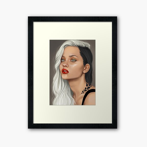 Diva Framed Art Print