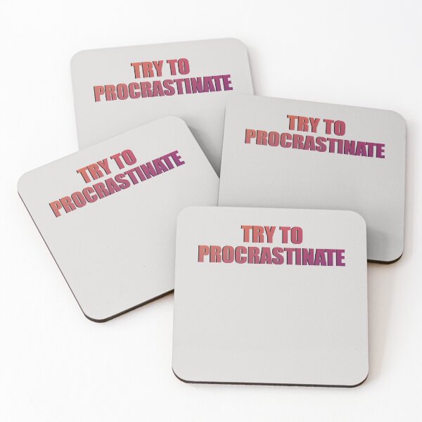 Item preview, Try To Procrastinate  designed and sold by HiddenStar02.