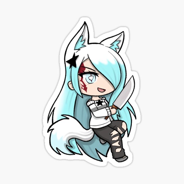 Funneh Cake Stickers Redbubble - alpha mermaid life roblox
