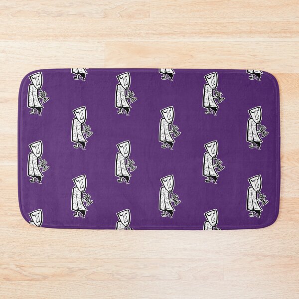 Item preview, Jazzman Horn - purple background designed and sold by KenRinkel.