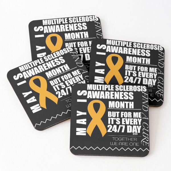 Item preview, Multiple Sclerosis (MS) awareness - Its 24/7 for us not just in may  designed and sold by MustaFighter.