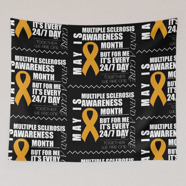 Item preview, Multiple Sclerosis (MS) awareness - Its 24/7 for us not just in may  designed and sold by MustaFighter.