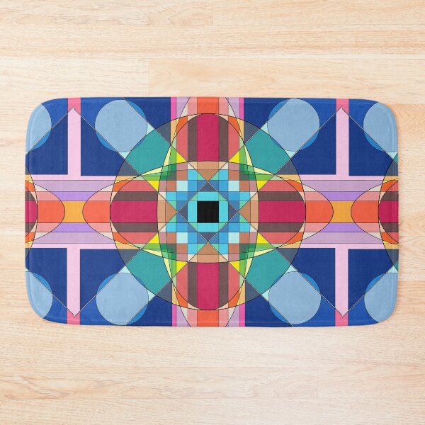 Item preview, Psychedelic Geometry Pattern designed and sold by Curraleigh Crafts.