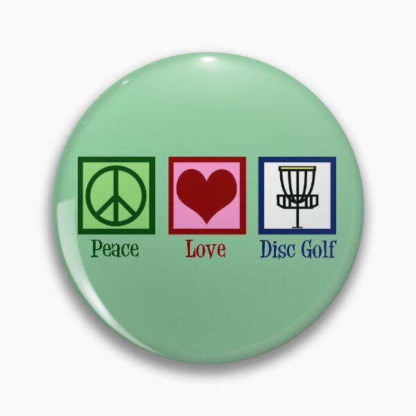 Item preview, Peace Love Disc Golf designed and sold by Epic Love Designs.