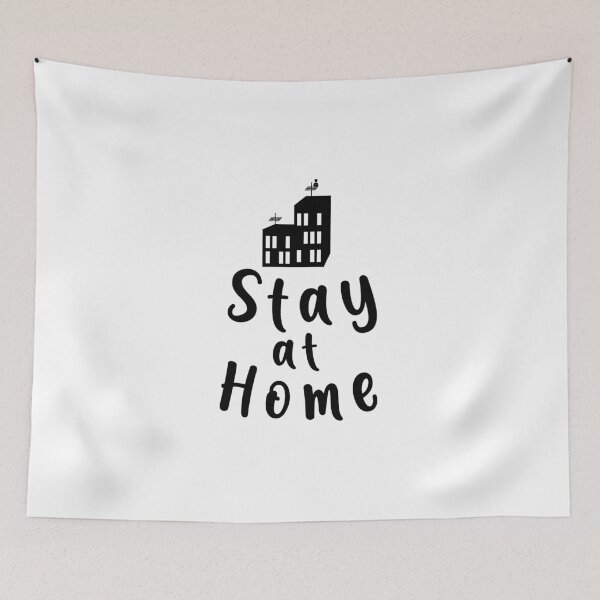Item preview, Stay At Home Printable designed and sold by Victoria Riabov.