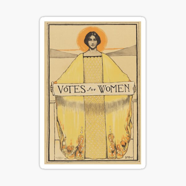 Item preview, Votes for Women vintage poster designed and sold by Vintage Designs +.