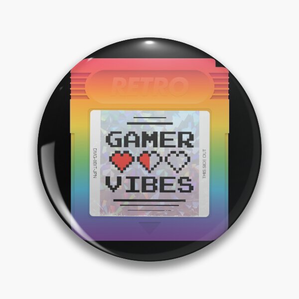 Item preview, Gamer Vibes - Rainbow - Black designed and sold by animinimal.