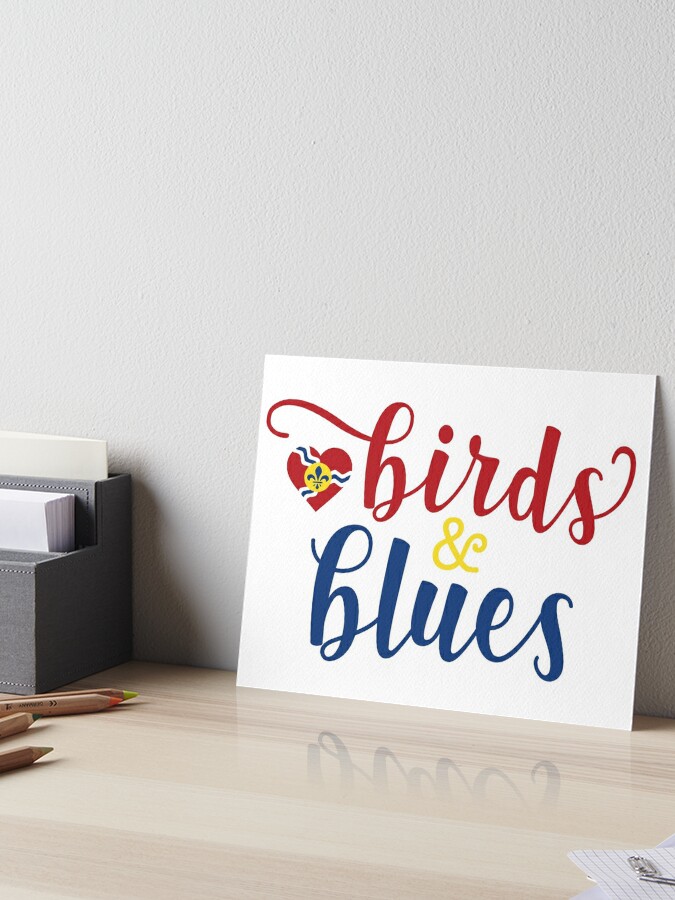 St. Louis Cardinals and Blues Poster for Sale by Anna Fox