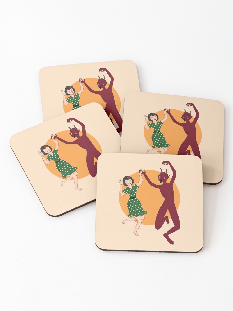 Dance with the devil coaster set