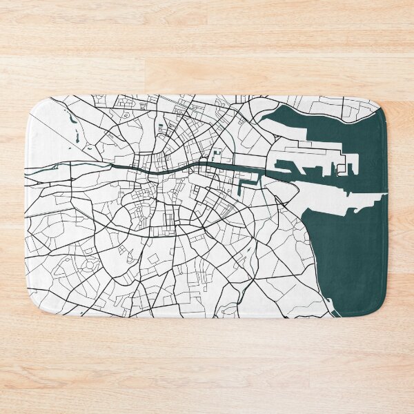 Item preview, Dublin Map designed and sold by rogue-design.