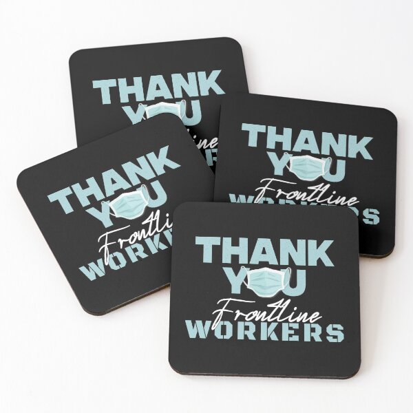 Item preview, Thank You Frontline Workers designed and sold by Teecha.