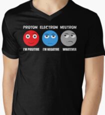 Proton Electron Neutron T Shirt Men's V-Neck T-Shirt