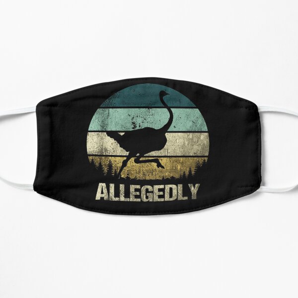 Allegedly Ostrich Flat Mask
