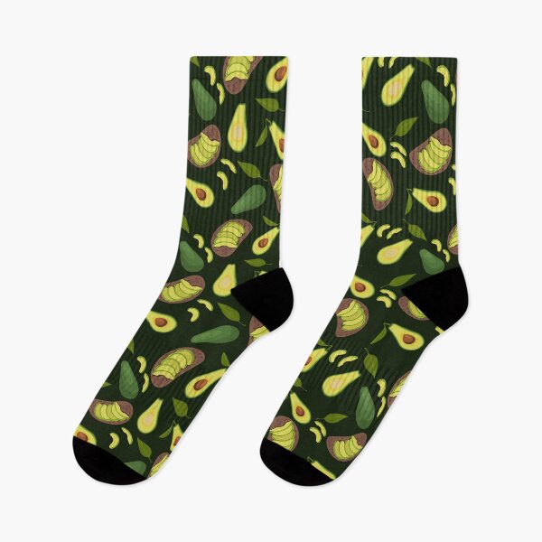 Item preview, Avocados and sandwiches with avocados on green background designed and sold by burbura.
