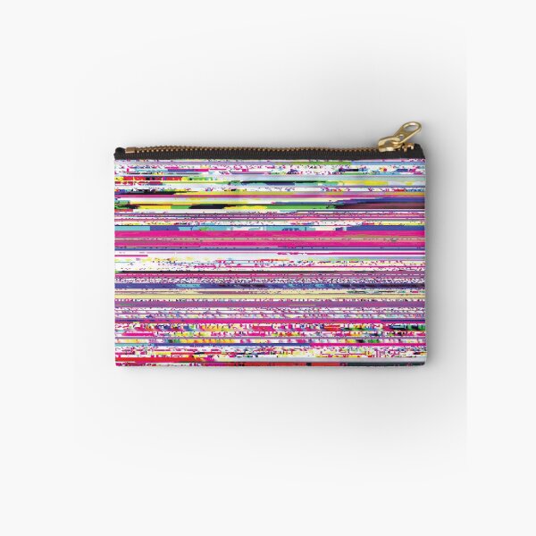 Item preview, mega glitch with pink cyberpunk stripes designed and sold by frauenbrauen.
