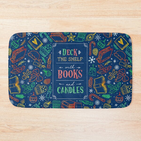 Item preview, Deck the Shelf designed and sold by Stella Bookish Art.