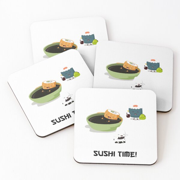 Item preview, Funny Sushi Bath Time designed and sold by printadorable.