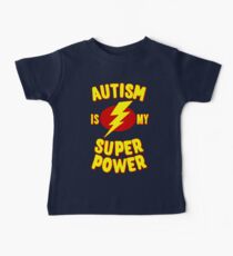 Autismus ist meine Supermacht Baby T-Shirt